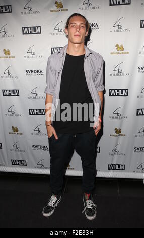 Wilhelmina models Host New York Mode Woche Männer s/s 2016 Party im Festzelt mit: Stevan Mund wo: New York, New York, Vereinigte Staaten von Amerika bei: 16. Juli 2015 Stockfoto