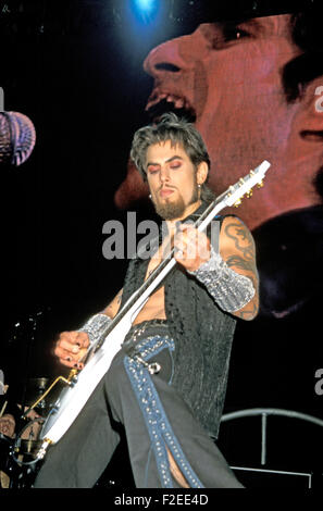 Janes ADDICTION uns Rockgruppe mit Dave Navarro im Jahr 2003. Bild hinter der Perry Farrell.  Foto Jeffrey Mayer Stockfoto