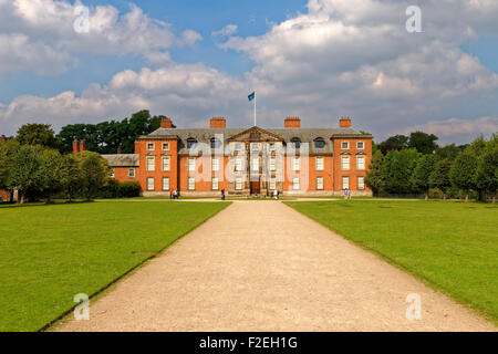 Dunham Massey Hall, Dunham Park, Altrincham, Cheshire. Greater Manchester. Ehemaliger Sitz der The Lord Stamford. Stockfoto