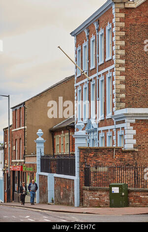 Georgianischen Stadthaus in Büros auf Mill Street Macclesfield in Cheshire UK UK Great Britain British United Kingdom E konvertiert Stockfoto