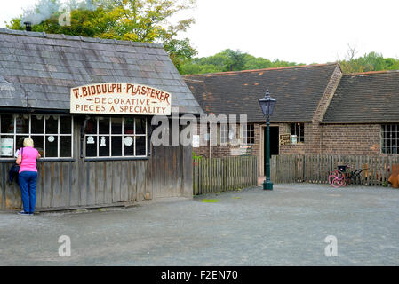 Blists Hill ist ein Freilichtmuseum, erbaut auf einem ehemaligen industriellen Komplex befindet sich in Madeley Telford, Shropshire, England Stockfoto