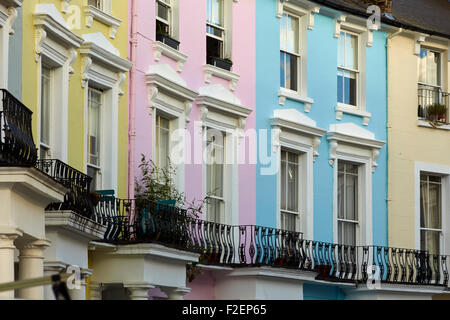 Paddington-Lage: das Haus der Familie Brown: Chalcot Crescent, Primrose Hill, London Stockfoto