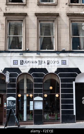 Glasgow, Schottland. Die Buchanan Tea Rooms in der Buchanan Street, entworfen von Charles Rennie Mackintosh Stockfoto