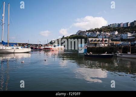 Mevagissey Hafen Süd Cornwall England UK Stockfoto