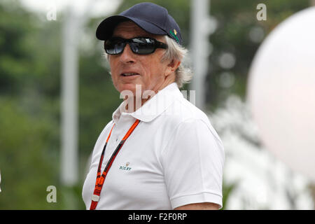 Singapur. 17. September 2015. Motorsport: FIA Formula One World Championship 2015, Grand Prix von Singapur, Sir Jackie Stewart (GBR) Credit: Dpa picture-Alliance/Alamy Live News Stockfoto