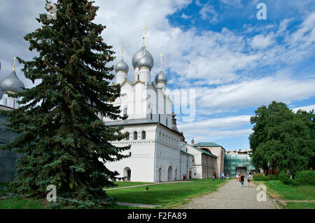 Kreml der alten Stadt von Rostov Veliky.Russia Stockfoto