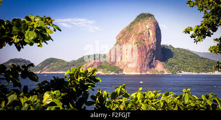 Zuckerhut, Guanabara-Bucht, Rio De Janeiro, Brasilien Stockfoto