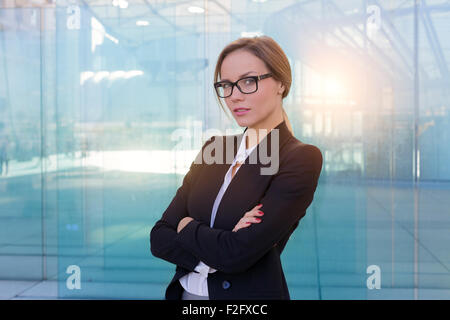 Porträt einer Geschäftsfrau Stockfoto
