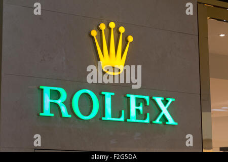 Rolex-logo Stockfoto