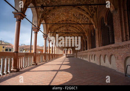 Padua, Italien - 28 AUGUST: Blick auf den Palazzo della Ragione am 28. August 2014 Stockfoto