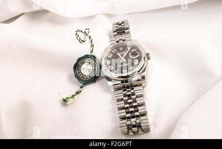 Rolex-Uhr Stockfoto