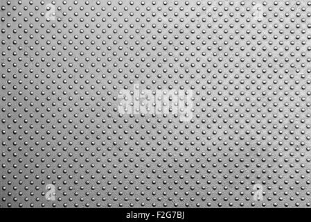 Tabelle der grauen Metall Textur Stockfoto