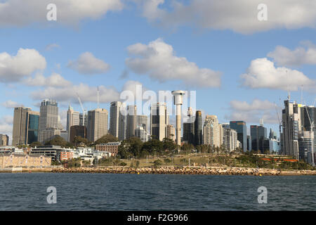 Barangaroo Reserve in Sydney, Australien. Stockfoto