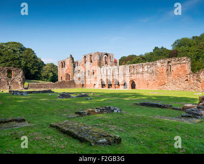 Ruinen der Abtei von Saint Mary von Furness gegründet im 12. Jahrhundert Stockfoto