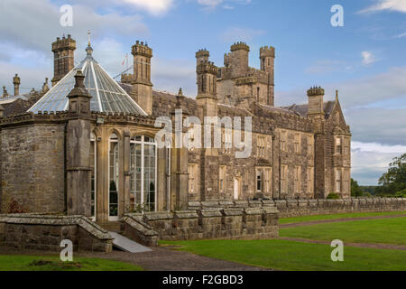 Crom Castle - der angestammten Heimat zu Herr Erne und Crichton Familie, County Fermanagh, Nordirland, Großbritannien Stockfoto