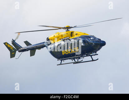 Metropolitan Polizei-Hubschrauber. Stockfoto