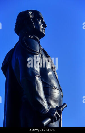 Sir John Franklin Statue. Spilsby. Lincolnshire. England. UK Stockfoto