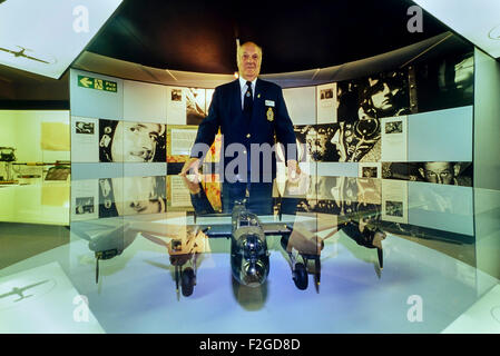 Battle of Britain Memorial Flight Center in Coningsby. Lincolnshire. England. UK Stockfoto