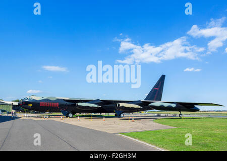 Boeing b-52 Stratofortress an das Imperial War Museum, Duxford, Cambridgeshire, England, UK Stockfoto