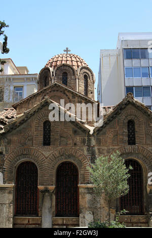 Die Straßen von Athen Stockfoto