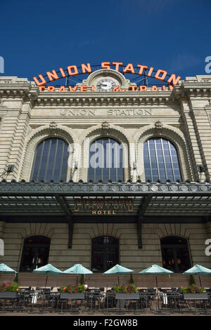 The Historic Union Station, Denver CO Stockfoto