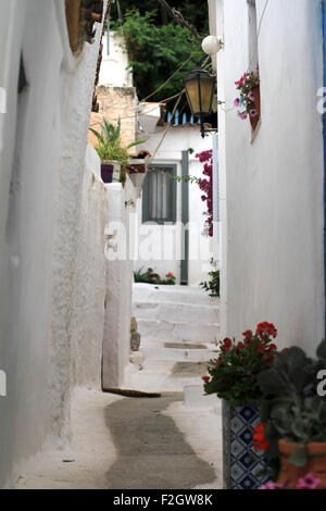 Die Straßen von Athen Stockfoto