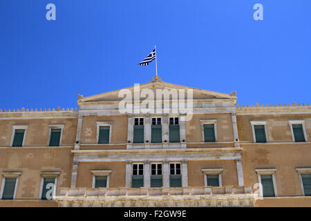 Die Straßen von Athen Stockfoto