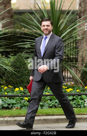 Westminster London, UK. 20. Oktober 2015. Welsh Sekretärin Stephen Crabb MP besucht der wöchentlichen Kabinettssitzung am Downing Street Credit: Amer Ghazzal/Alamy Live-Nachrichten Stockfoto