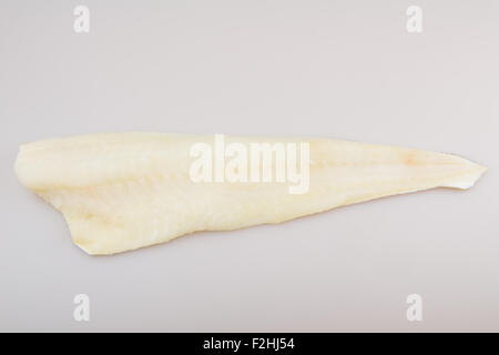Kabeljaufilet - roh Stockfoto