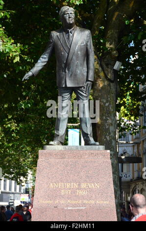 Cardiff Statue Aneurin Bevan Stockfoto