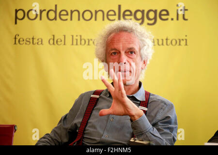 Pordenone, Italien. 19. September 2015. Italienischer Schriftsteller Federico Rampini auf literarische Veranstaltung in Pordenone auf 19. September 2015 in Pordenone Credit besucht: Andrea Spinelli/Alamy Live News Stockfoto