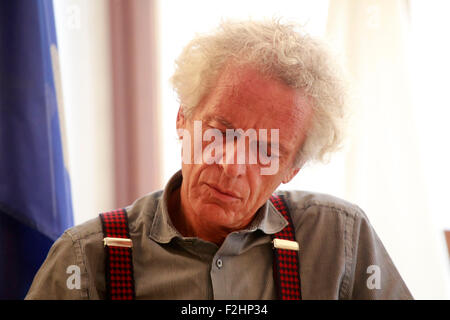 Pordenone, Italien. 19. September 2015. Italienischer Schriftsteller Federico Rampini auf literarische Veranstaltung in Pordenone auf 19. September 2015 in Pordenone Credit besucht: Andrea Spinelli/Alamy Live News Stockfoto