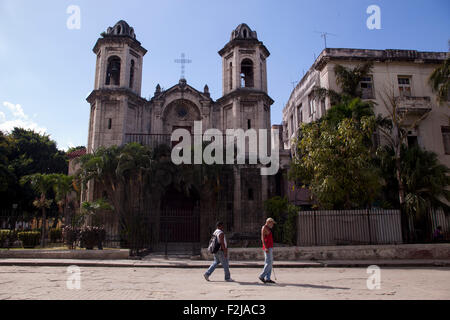 Straßenszene in Havanna, Kuba. Stockfoto