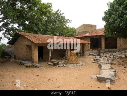 Benin, Westafrika, Dassa-Zoumè, Yaka Palast der Omondjagou Menschen Stockfoto