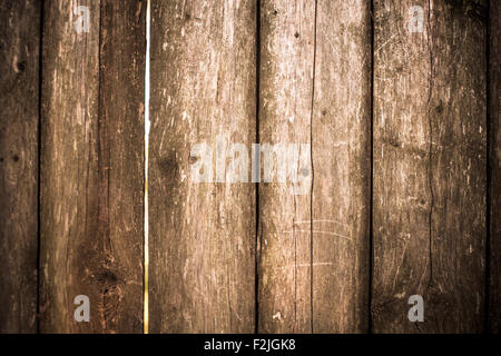 Rustikale Holzlatten Hintergrundbild Stockfoto