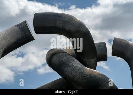 Skulptur von Brigitte und Martin Matschinsky-Denninghoff in Tauentzienstraße Berlin Deutschland Europa Stockfoto