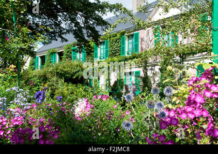 Claude Monet Garten Giverny Departement Eure Frankreich Europa Stockfoto