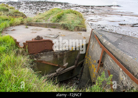 Verlassene Boote im Purton Schiff Friedhof am Ufer des Flusses Severn, wo Boote gekippt wurden, zwischen 1909 und in den 1970er Jahren eine Stockfoto