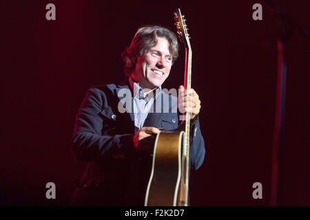 19.09.15 mit lieben Grüßen von Liverpool Konzert Comedian John Bishop Stockfoto