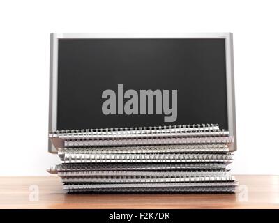 Eine Nahaufnahme eines Business-Desktops Stockfoto