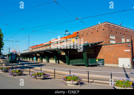 Länsiterminaali, dem westlichen Fährhafen, Länsisatama, Westhafen, Helsinki, Finnland, Europa Stockfoto