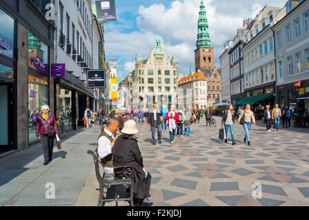 Amagertorv Quadrat, Strøget, Kopenhagen, Dänemark Stockfoto