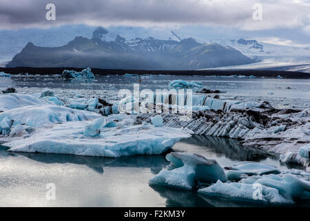 Jökulsárlón Stockfoto