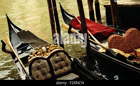 Traditionelle Venedig Gondelfahrt Stockfoto