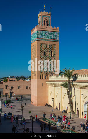 Moulay El Yazid Moschee/Kasbah Moschee, Marrakesch, Marokko Stockfoto