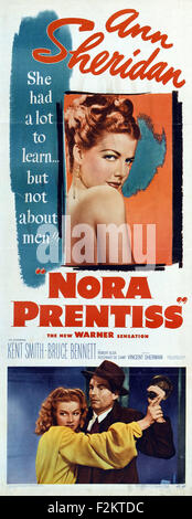 Nora Prentiss - Filmplakat Stockfoto