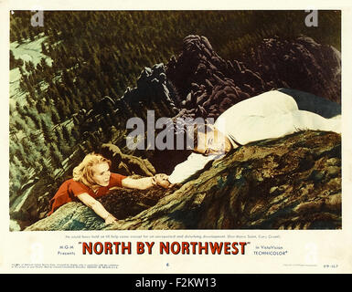 North by Northwest - Filmplakat Stockfoto