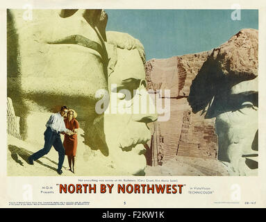 North by Northwest - Filmplakat Stockfoto