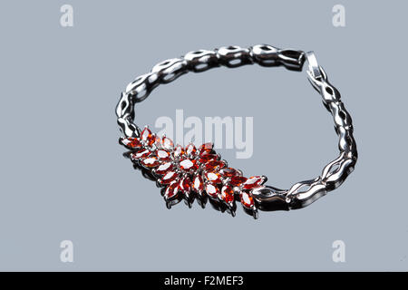 Schmuck-Diamant-Armband Stockfoto