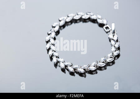 Schmuck-Diamant-Armband Stockfoto